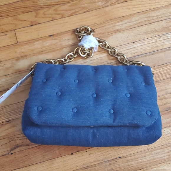 Zara Denim Quilted Bag Bloggers Favorite N… - Picture 7 of 10